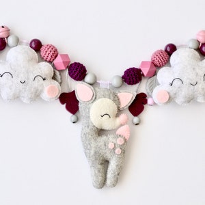 Kinderwagenketting hert reekalf hert kinderwagenketting