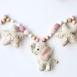 Stroller chain elephant