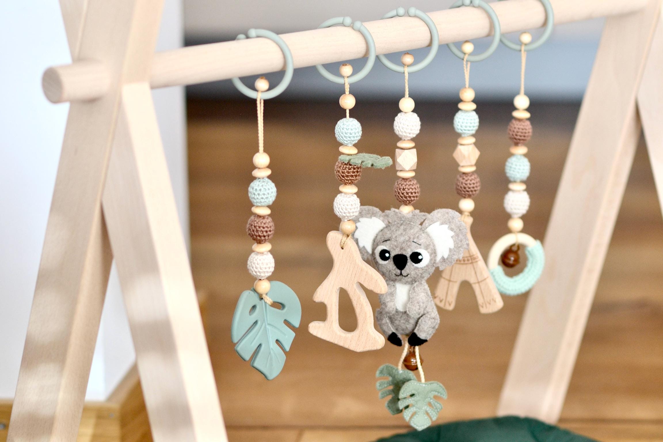 Crochet Gimnasio Para Bebes Nordico Colgante Gimnasio Bebe