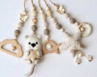 Play arch pendant otter star cloud