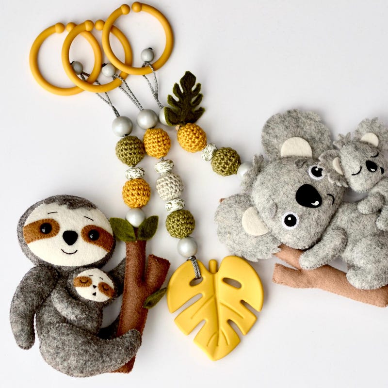 Sloth Play Set - Etsy