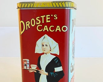 Lata de cacao en polvo Droste - Vintage - Droste & Co Haarlem Holland