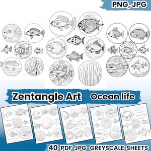 リトグラフ 魚と模様のアート作品 リトグラフ 魚と模様のアート作品