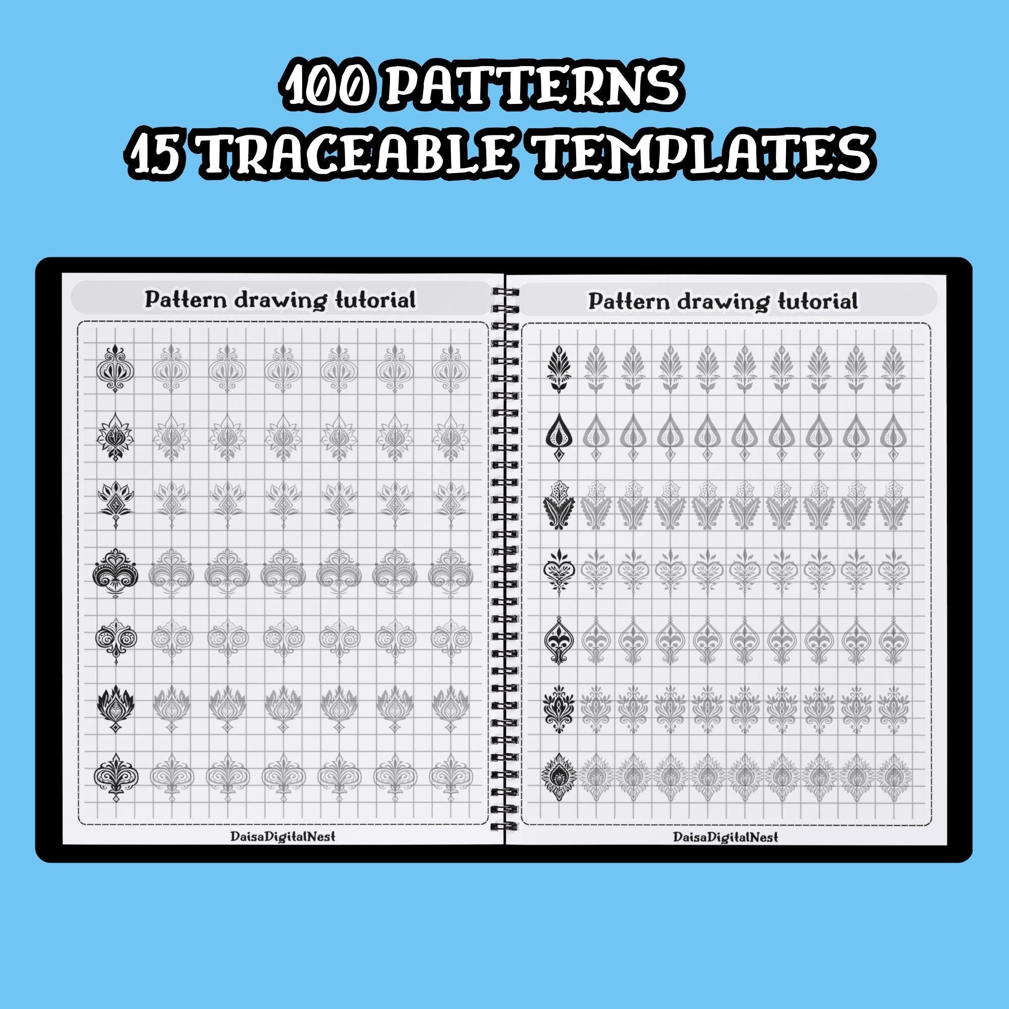 Easy Zentangle Designs for Creative Beginners, DIY Project Pattern ...