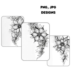 botanical zentangle coloring worksheets, floral mandala art stress relief, beginner-friendly zentangle practice sheets, black-and-white zentangle flower designs, detailed Zentangle mandala tutorials, hand-training Zentangle drawing worksheets
