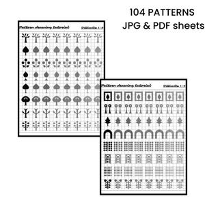 pattern drawing tutorial, simple drawing exercises, how to draw for beginners, easy pattern drawing guide, creative drawing worksheets, step-by-step drawing tutorial, artistic pattern practice sheets, beginner art lesson pdf, zentangle pattern for beginners, calligraphy border practice sheets, digital drawing activity book, printable drawing patterns