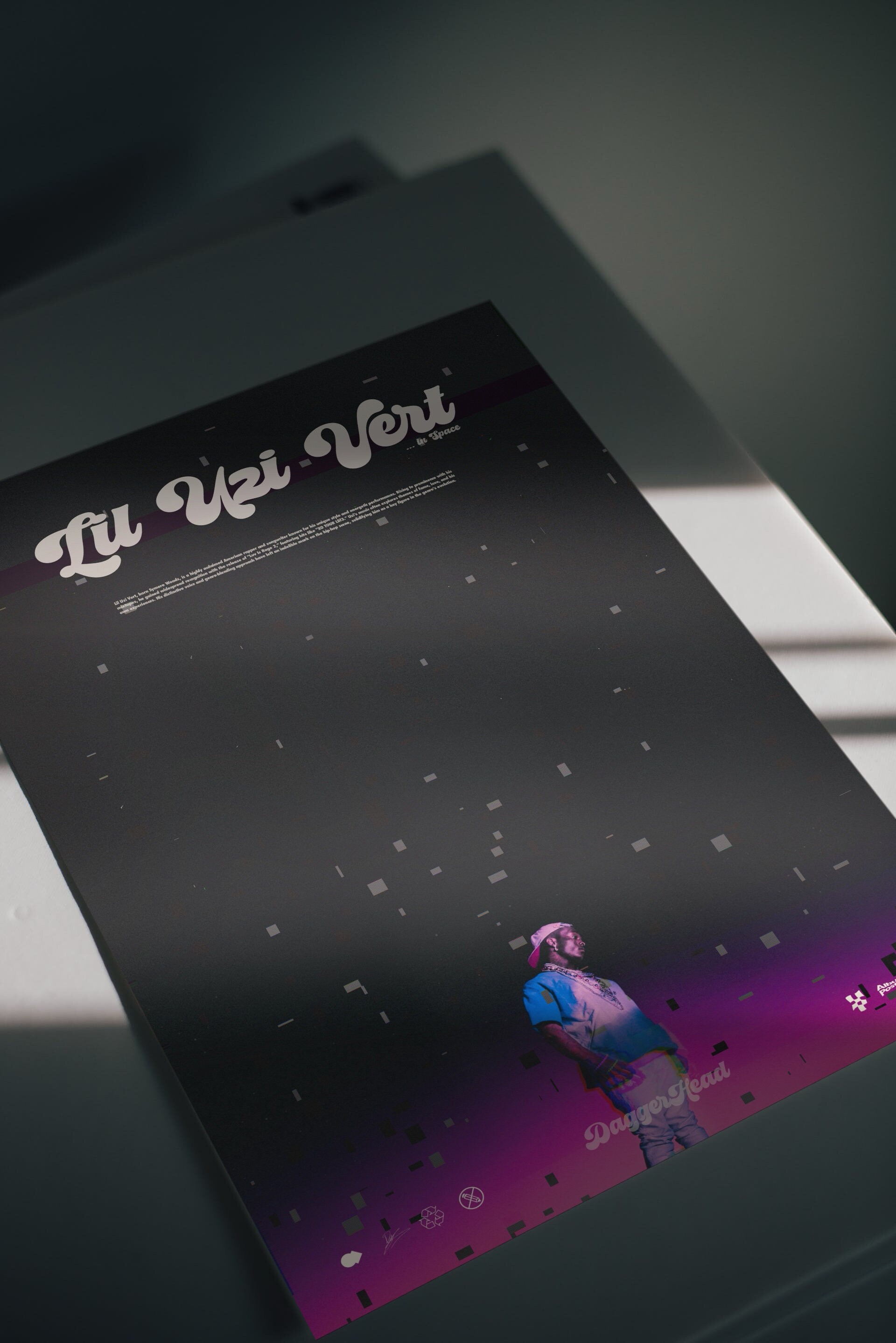 Daggerhead Fish Lil Uzi Vert Space Poster V1 Daggerhead Posters - Etsy