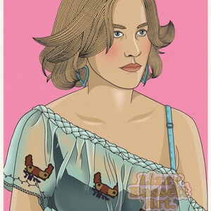 Alabama Worley True Romance Patricia Arquette Digital Art Print Wall Decor Instant Download