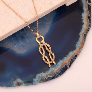 Collier Femme En Plaqué Or 14 Carats Avec Nœud Papillon - Longueur Réglable 42+5 Cm - Fermoir Lobster - Cadeau élégant