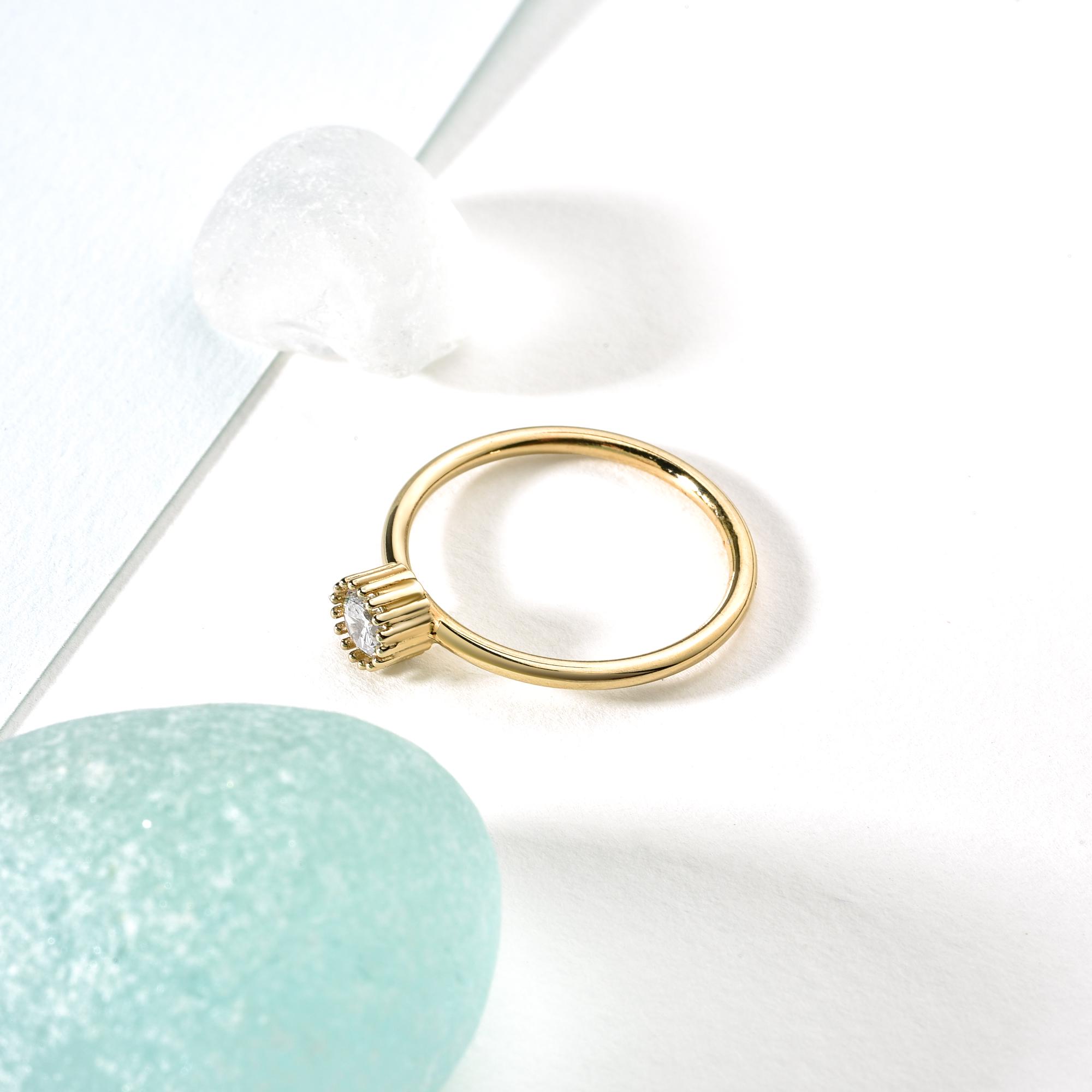 Anelli da donna, anelli minimalisti, anelli in oro, anelli impilabili