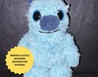Friendly Little Monsters Crochet Pattern | Amigurumi Plushie PDF