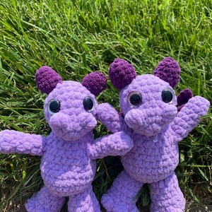 Baby Dragon Crochet Plushie|handmade dragon| Dragon stuffed animal