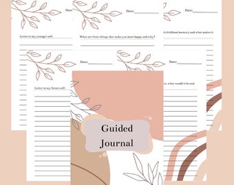 Guided Journal, including 53 Journal prompts