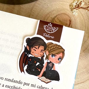 Nesta and Cassian - Acotar Velaris - Magnetic Bookmark