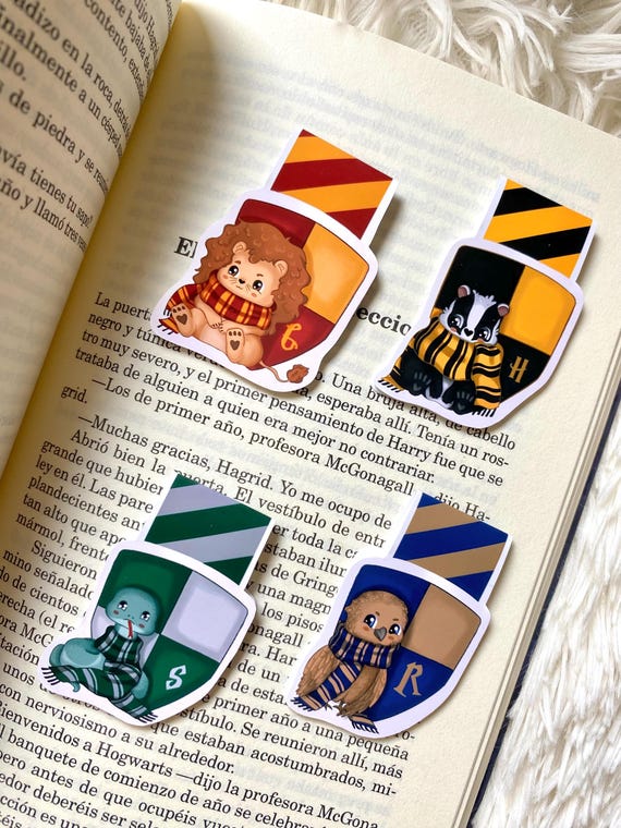 Harry Potter - Hogwarts Houses - Magnetic Bookmark