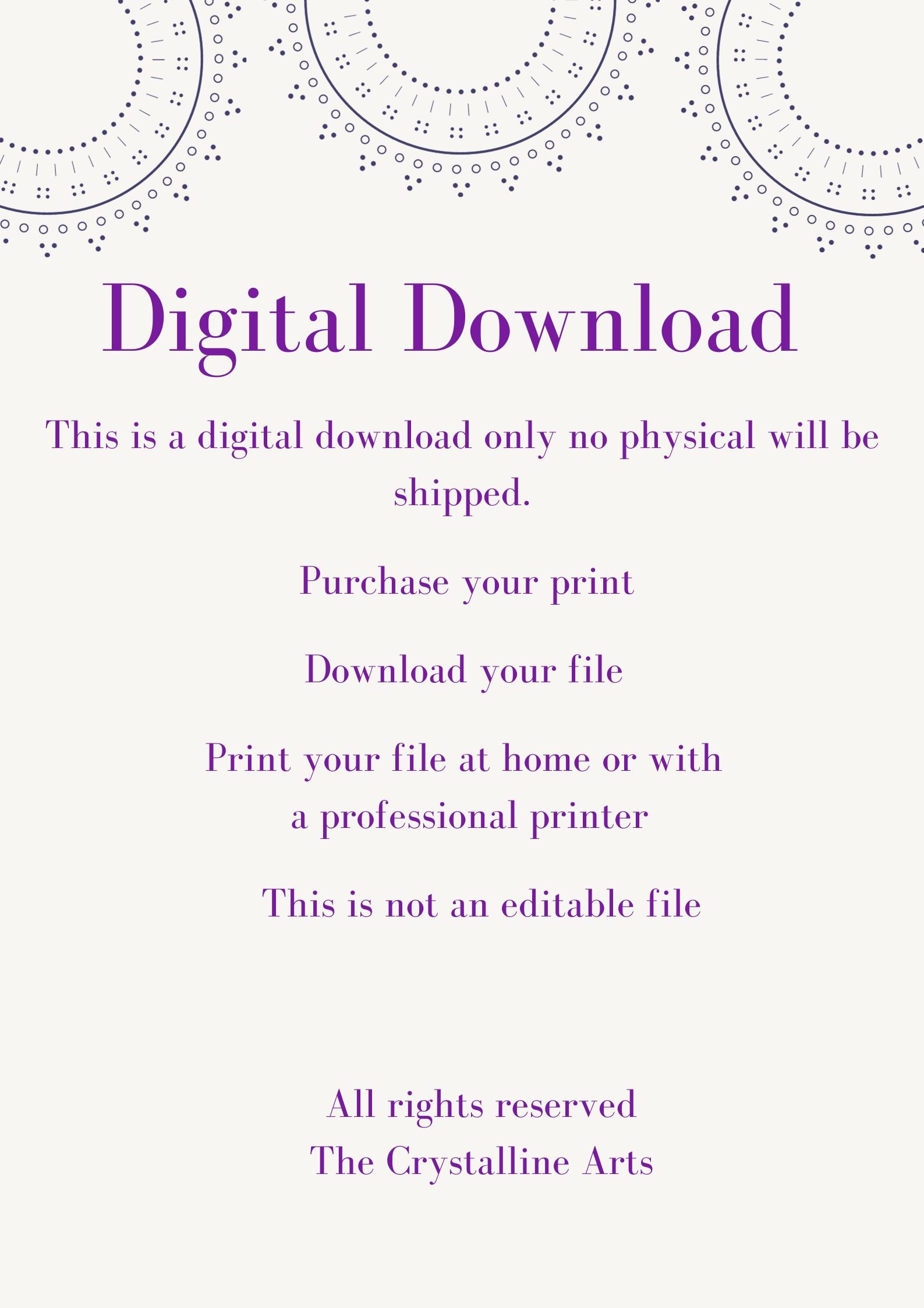 Crystal Grids Bundle: Printable PDF Artwork for Meditation, Manifestation, Energy Healing - Etsy