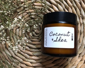 Coconut & Shea Candle | Birthday Gifts | Gifts for Her | Gifts for Mum | Gifts for Bestie | Housewarming Gifts | Birthday Candle