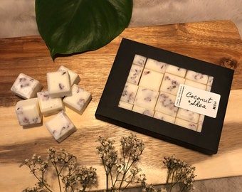 Coconut & Shea Wax Melts | Botanical Wax Melts | Wax Melts Burner | Scented Wax Melts | Wax Melts | Soy Wax Melts | Wax Melts Snap Bars