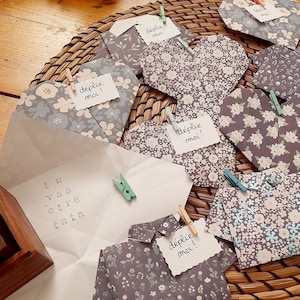 Annonce de grossesse Origami