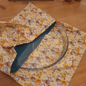 Tas met bloementaart