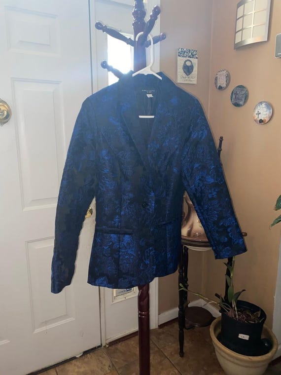 Vintage Simply Styled by Sears Floral Blazer M