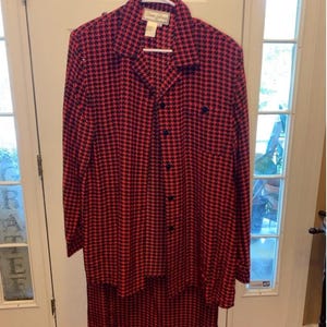 Women&#39;s Diane Gilman Dress & Jacket M Red Black