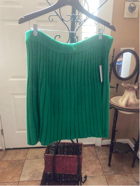 Women's ELOQUII Green Sweater Skirt Size 18/20 - Etsy