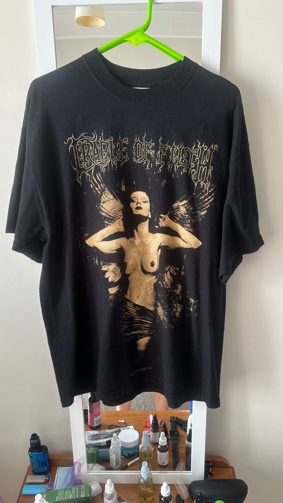Cradle of filth vintage rare 1997 t shirt - image 1