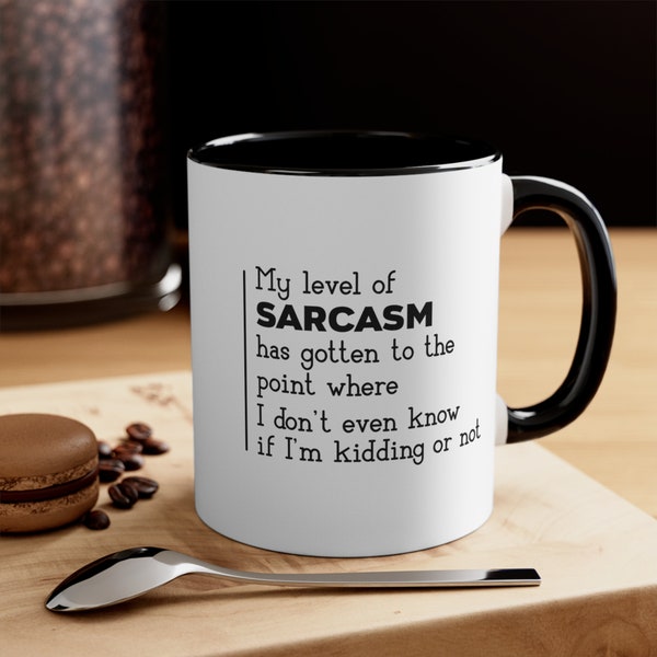 Mug, cup: Funny sarcasm quote coffee mug, humorous gag gift for friend, sassy sarcastic joke cup, humorous fuck off sayings, adult humor