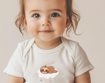 Baby Body mit süßem Tiermotiv - Geschenk zur Geburt, Baby Shower Geschenk
