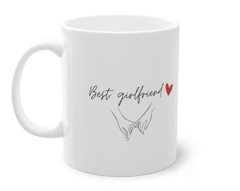 Best girlfriend Tasse, 0,33l / 11oz