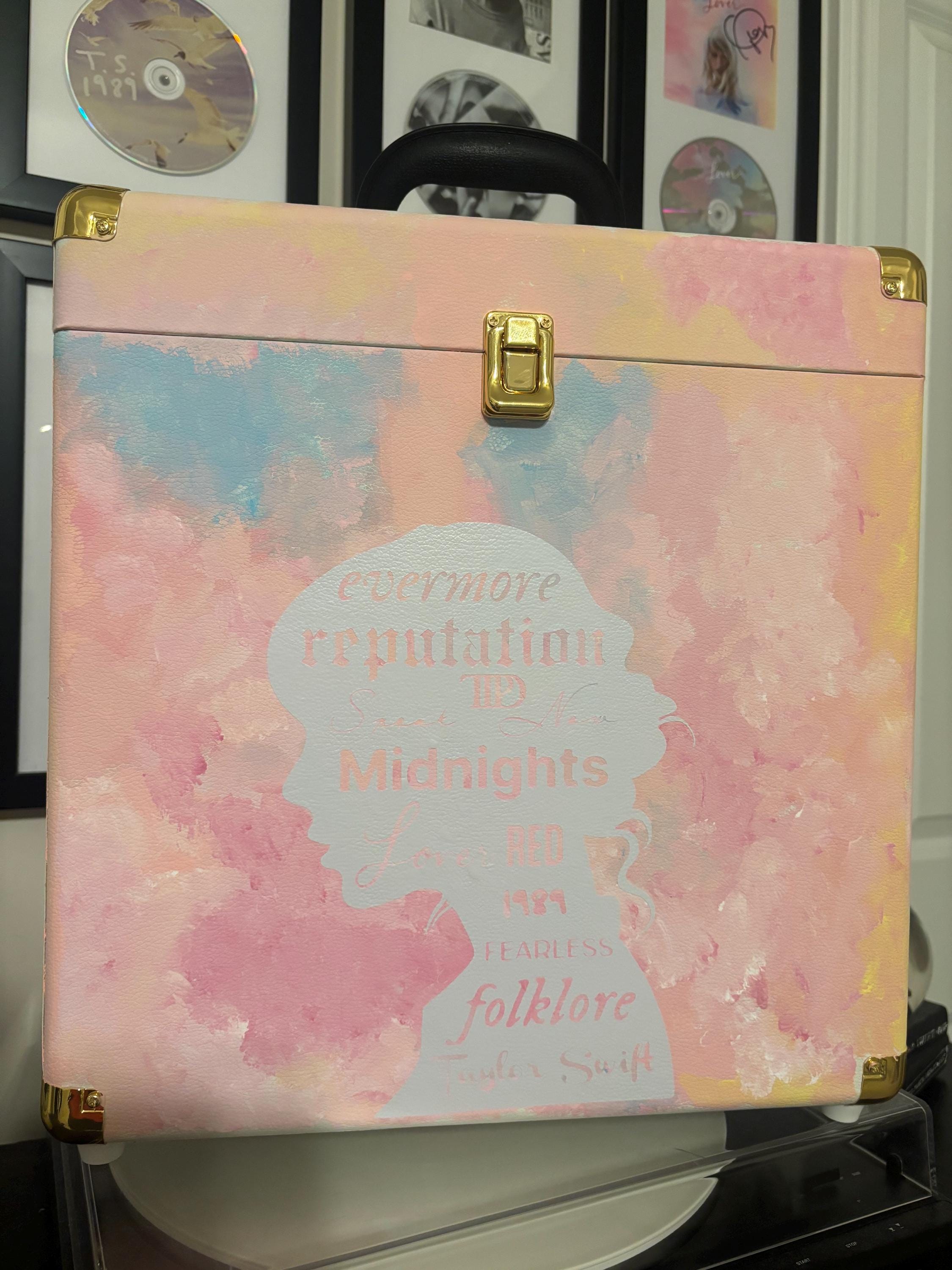 Taylor Swift 花柄レコードケース Taylor Swift 花柄レコードケース Customizable Vinyl Record Case