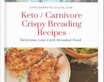 Recettes de pain croustillant Keto / Carnivore Livre de recettes numérique téléchargeable