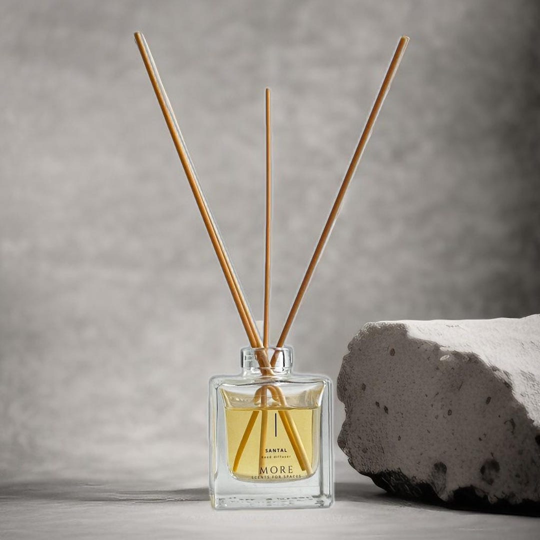 SANTAL Reed Diffuser, Home Fragrance, Handmade Gifts, Home Decor, 100 ...