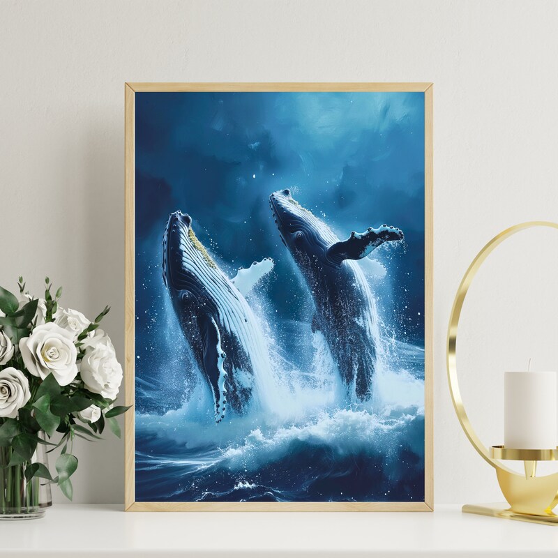 Humpback Whale Print - Etsy