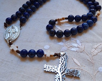 Lapis Lazuli Rosary Bead