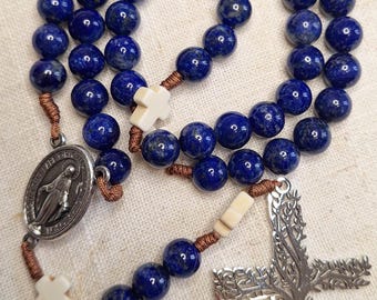 Lapis Lazuli Rosary Bead