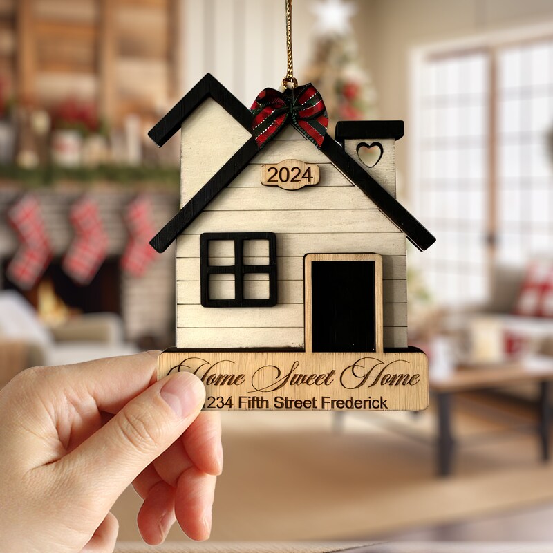 Custom House Ornament - Etsy
