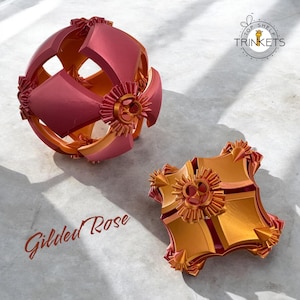 Gear Orb, Gear Orb Fidget Toy, Fidget Toy, 3D Printed Toy, Stress Ball, Desk Toy, Calming Toy, Fidget Ball, Gear Ball, Gear Sphere