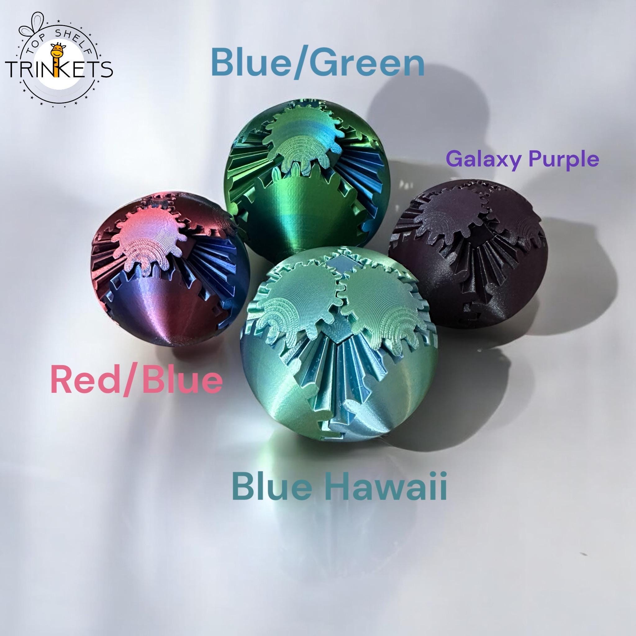 Gear Sphere, Gear Ball Fidget Toy, Gear Ball, Fidget Toy, 3D Printed Toy, Stress Ball, Desk Toy, Calming Toy, Fidget Ball, Sensory Toy