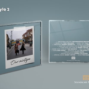 Custom Mixtape on CD // 100% customisable from the CD to the printed artwork // Make your perfect mixtape CD image 3