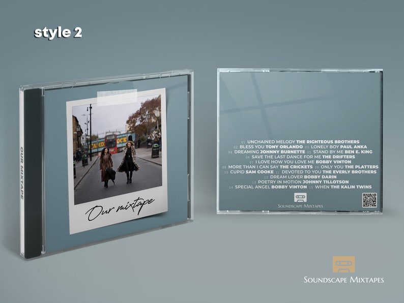 Custom Mixtape on CD // 100% customisable from the CD to the printed artwork // Make your perfect mixtape CD image 3