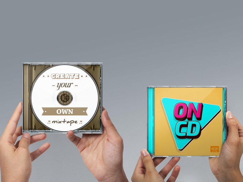 Custom Mixtape on CD // 100% customisable from the CD to the printed artwork // Make your perfect mixtape CD image 1