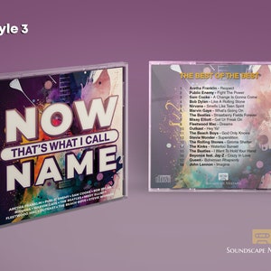 Custom Mixtape on CD // 100% customisable from the CD to the printed artwork // Make your perfect mixtape CD image 4