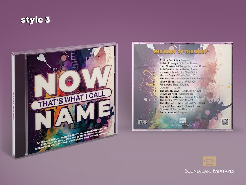 Custom Mixtape on CD // 100% customisable from the CD to the printed artwork // Make your perfect mixtape CD image 4