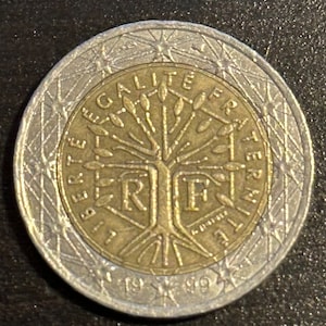 Franse 2 euro munt