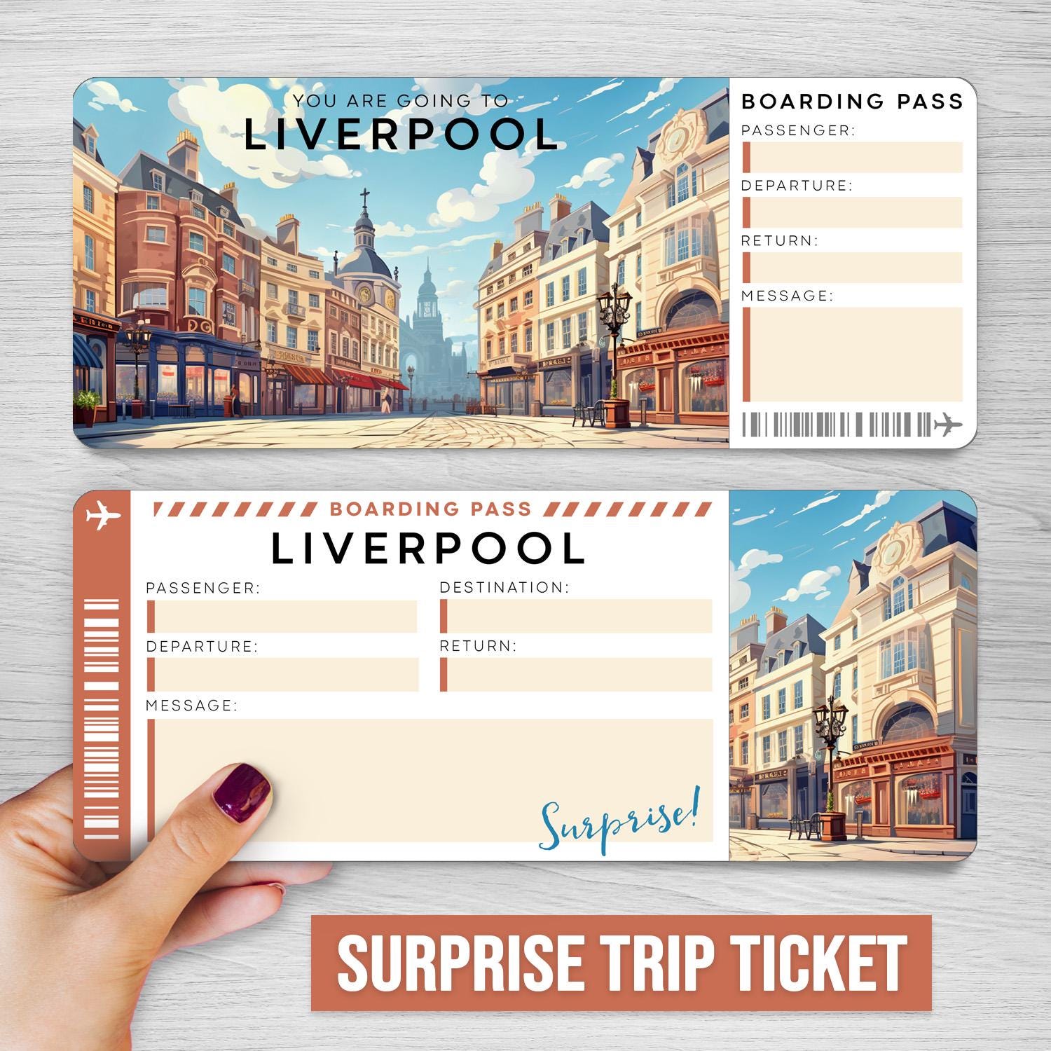 Digital LIVERPOOL Trip Surprise Gift Ticket︱uk Boarding Pass︱printable Gift  Voucher︱surprise Vacation Reveal - Etsy