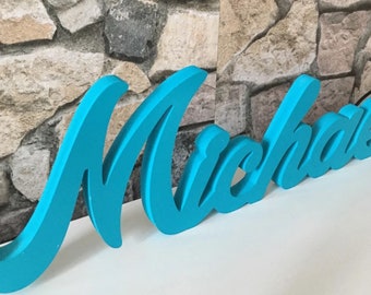 Custom Wooden Baby Name Sign - Personalized Wall Decoration for Kindergarten