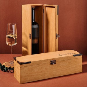 Personalized Wooden Wine Box