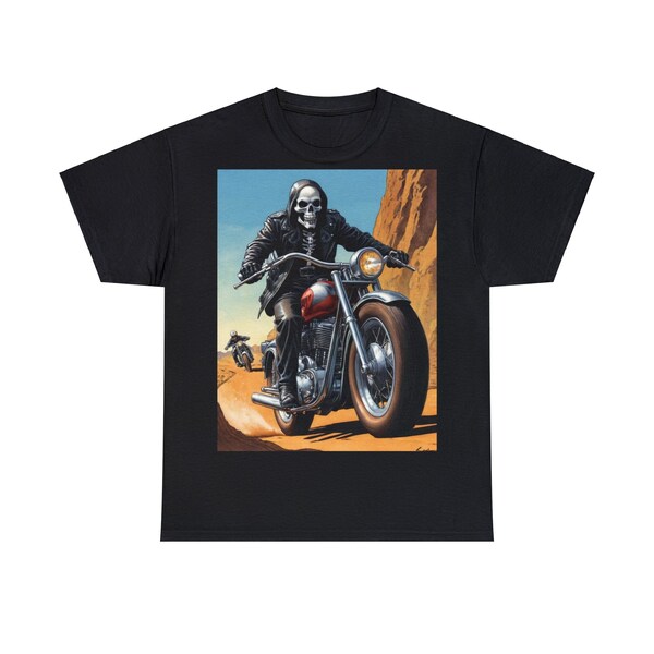 T-shirt unisexe Ride or Die en coton épais